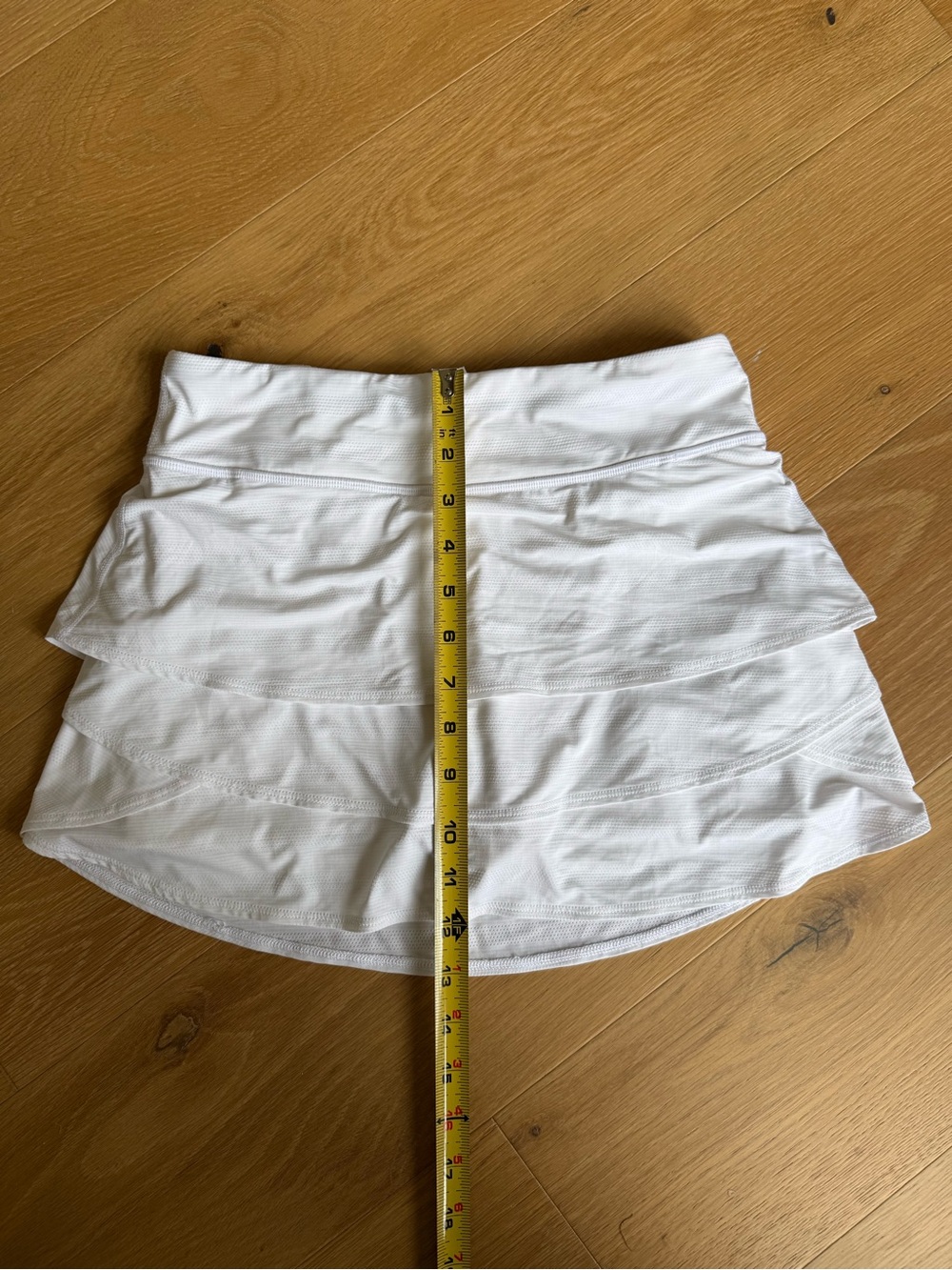 Athleta GIRL White Athletic Skort with Built-In Shorts Tennis Skirt